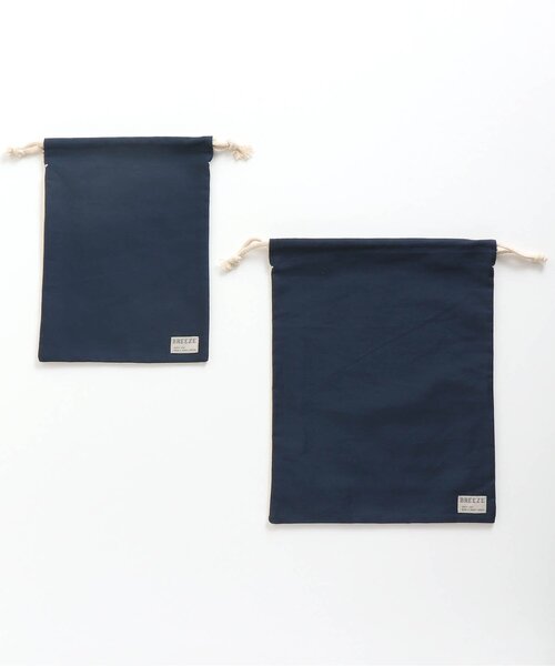 BREEZE（ブリーズ）の「/巾着セット（ポーチ・キッズ・ピンク/ネイビー/イエロー/ブラック・FREE）」の3枚目の写真