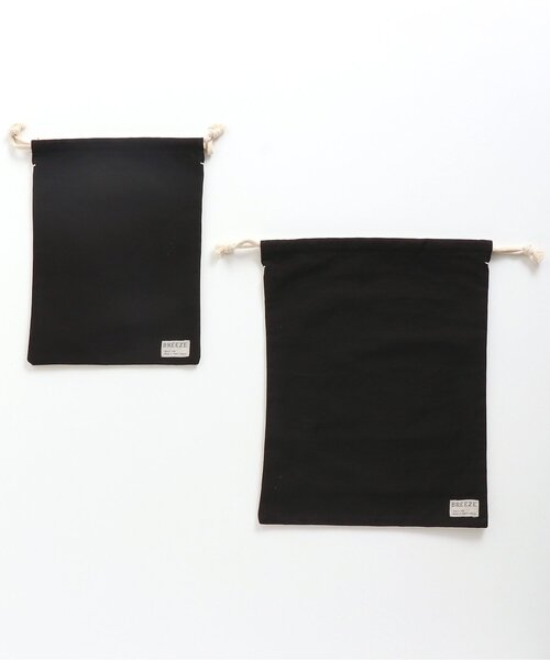 BREEZE（ブリーズ）の「/巾着セット（ポーチ・キッズ・ピンク/ネイビー/イエロー/ブラック・FREE）」の2枚目の写真