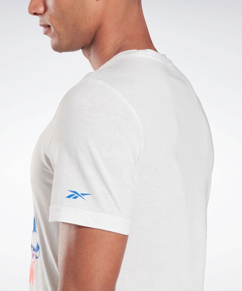 Reebok(リーボック)の「グリッティキティ Tシャツ / Gritty Kitty T-Shirt(Tシャツ/カットソー・メンズ・レモンイエロー/ホワイト・SMALL/X-LARGE/MEDIUM/LARGE/XX-LARGE)」の8枚目の写真