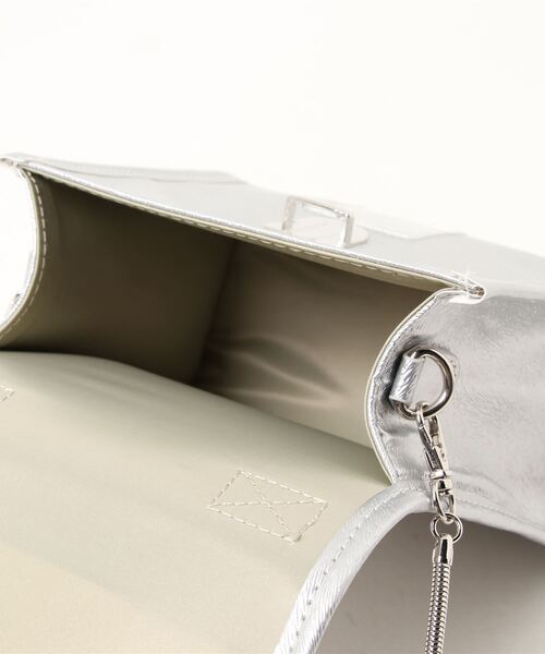 RASVOA（ラスボア）の「【EDT】2Way mini bag（ショルダーバッグ・レディース・ブラック/グレー/オフホワイト・FREE）」の8枚目の写真