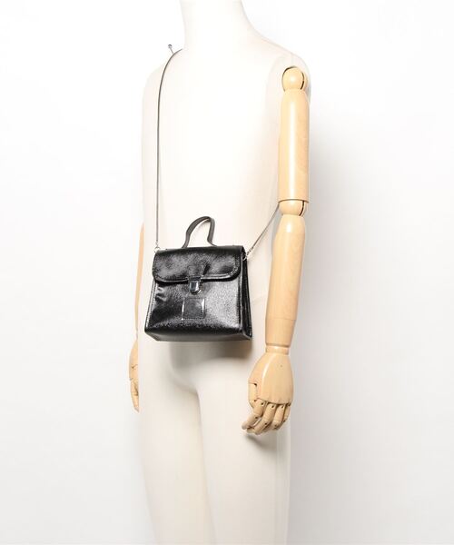 RASVOA（ラスボア）の「【EDT】2Way mini bag（ショルダーバッグ・レディース・ブラック/グレー/オフホワイト・FREE）」の9枚目の写真