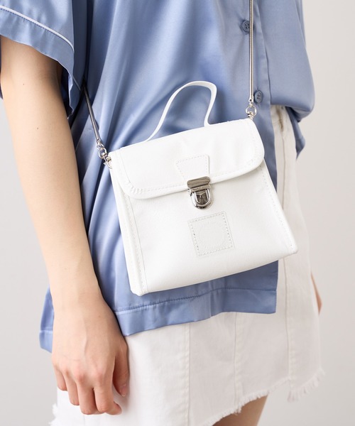 RASVOA（ラスボア）の「【EDT】2Way mini bag（ショルダーバッグ・レディース・ブラック/グレー/オフホワイト・FREE）」の2枚目の写真