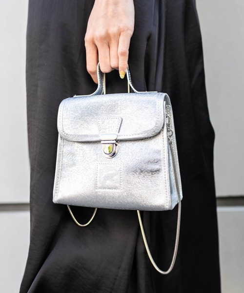 RASVOA（ラスボア）の「【EDT】2Way mini bag（ショルダーバッグ・レディース・ブラック/グレー/オフホワイト・FREE）」の16枚目の写真