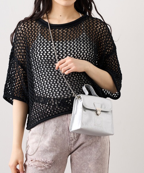 RASVOA（ラスボア）の「【EDT】2Way mini bag（ショルダーバッグ・レディース・ブラック/グレー/オフホワイト・FREE）」の21枚目の写真