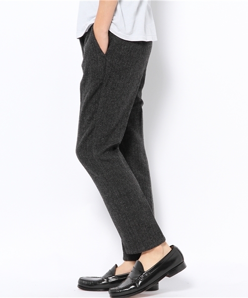 VENCEEXCHANGE（ヴァンスエクスチェンジ）の「ウールヘリンボーン9ブタケパンツ（その他パンツ・メンズ・グレー/チャコールグレー・LARGE/MEDIUM）」の3枚目の写真