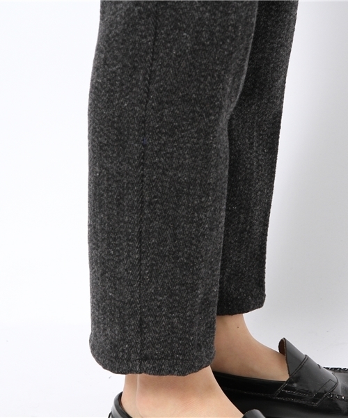 VENCEEXCHANGE（ヴァンスエクスチェンジ）の「ウールヘリンボーン9ブタケパンツ（その他パンツ・メンズ・グレー/チャコールグレー・LARGE/MEDIUM）」の8枚目の写真