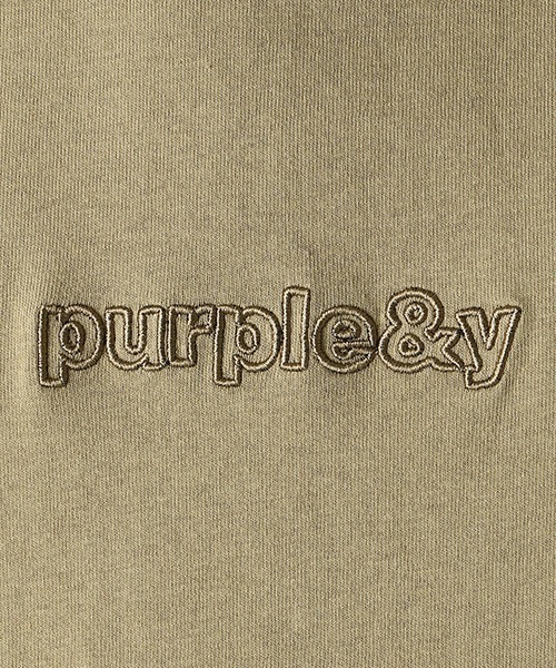 Purple&Yellow(パープルアンドイエロー)の「バックプリント ワイドTシャツ(Tシャツ/カットソー・メンズ・ホワイト/ブルー/ブラック/オリーブ・LARGE/MEDIUM/SMALL)」の19枚目の写真
