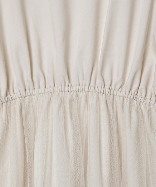 WEGO（ウィゴー）の「WEGO/シアーラインロングワンピース（ワンピース・レディース・ブラック/アイボリー・FREE）」の7枚目の写真