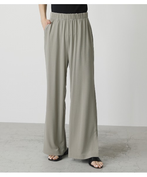 AZUL by moussy(アズールバイマウジー)の「ICE CLEAN SIDE SLIT PANTS/アイスクリーンサイドスリットパンツ(その他パンツ・レディース・ライトカーキ/ブラウン/ライトグレー/ブラック・SMALL/MEDIUM)」の1枚目の写真