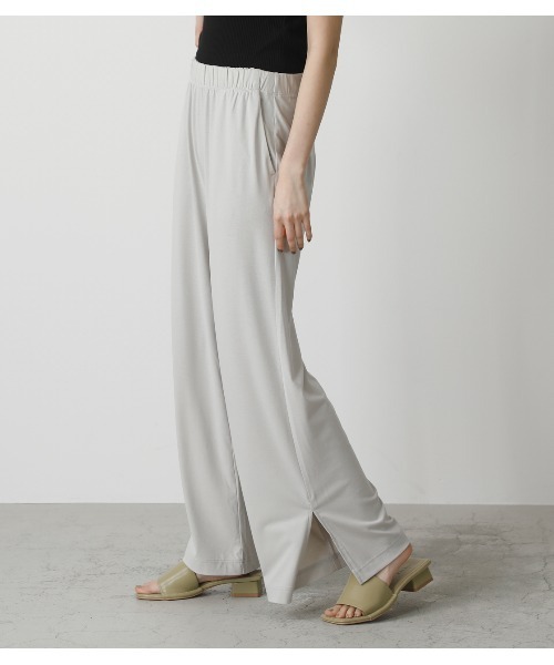 AZUL by moussy(アズールバイマウジー)の「ICE CLEAN SIDE SLIT PANTS/アイスクリーンサイドスリットパンツ(その他パンツ・レディース・ライトカーキ/ブラウン/ライトグレー/ブラック・SMALL/MEDIUM)」の21枚目の写真