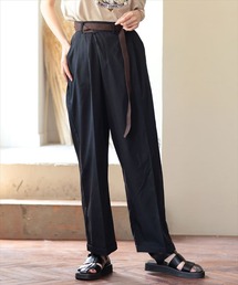 DONOBAN | ベルト付きラップパンツ(スラックス)