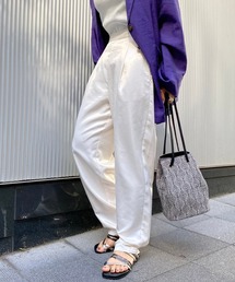PAGEBOY | グロッシーサテンイージーパンツ(その他パンツ)