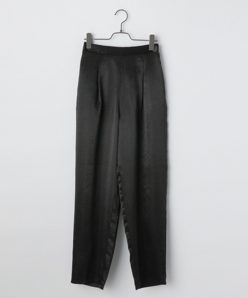 PAGEBOY（ページボーイ）の「グロッシーサテンイージーパンツ（その他パンツ・レディース・ブラック/パープル/クリーム・FREE）」の13枚目の写真