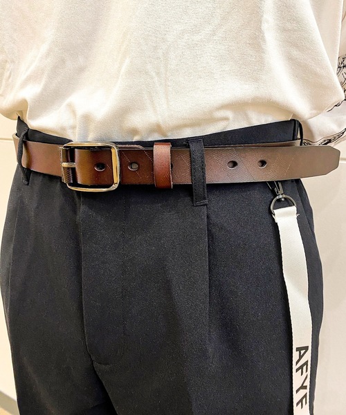rovtski（ロフトスキー）の「REAL LEATHERREGULER BELT/リアルレザー レギュラーベルト（ベルト・メンズ・ホワイト系その他2/ブラウン系その他4/ブラック系その他/ブラック系その他4/レッド系その他/ブラウン系その他3/ホワイト系その他/ブラック系その他3/ブラウン系その他/ブラウン系その他2/その他2/ホワイト系その他4/レッド系その他3/その他3/ブラック系その他2/レッド系その他4/その他1/ホワイト系その他3/レッド系その他2/その他・FREE）」の12枚目の写真