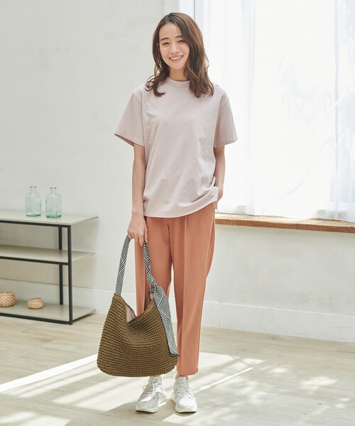 grove（グローブ）の「◇リネン混テーパードパンツ（その他