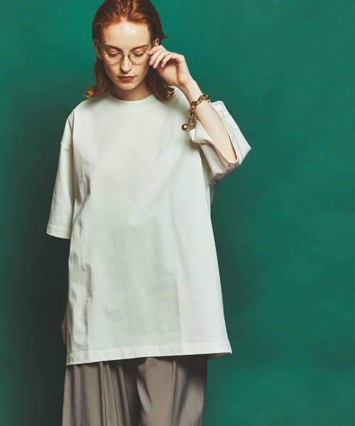 第1位獲得 ユニセックスアイテム マルチファブリックオーバーサイズtシャツ Maison Special メゾンスペシャル Tシャツ カットソー Maison Special メゾンスペシャル のファッション ラッピング無料即出荷 Lssr Ub Ac Id