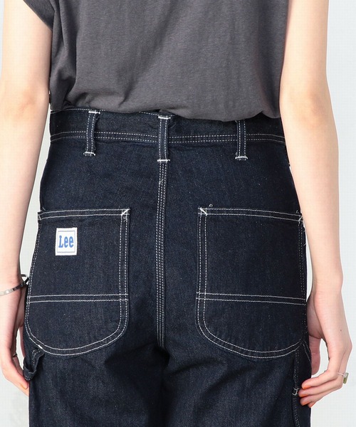 Lee(リー)の「ペインター ワイドデニムパンツ(デニムパンツ・レディース・ワンウォッシュ・X-SMALL/SMALL/MEDIUM/LARGE)」の8枚目の写真