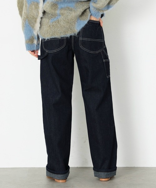 Lee(リー)の「ペインター ワイドデニムパンツ(デニムパンツ・レディース・ワンウォッシュ・X-SMALL/SMALL/MEDIUM/LARGE)」の15枚目の写真