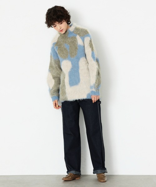 Lee(リー)の「ペインター ワイドデニムパンツ(デニムパンツ・レディース・ワンウォッシュ・X-SMALL/SMALL/MEDIUM/LARGE)」の18枚目の写真