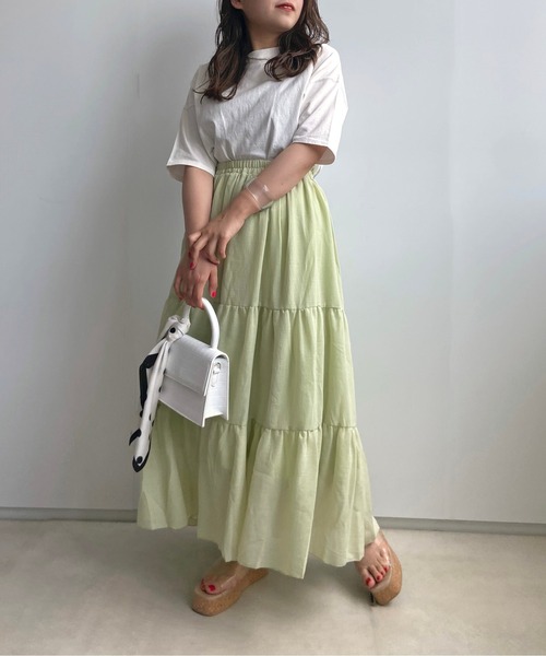 prose verse(プロズヴェール)の「RECIPEバックタグプリントTee(Tシャツ/カットソー・レディース・チャコールグレー/ブラウン/ライトベージュ/オフホワイト・フリ-)」の8枚目の写真