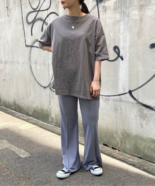prose verse(プロズヴェール)の「RECIPEバックタグプリントTee(Tシャツ/カットソー・レディース・チャコールグレー/ブラウン/ライトベージュ/オフホワイト・フリ-)」の14枚目の写真