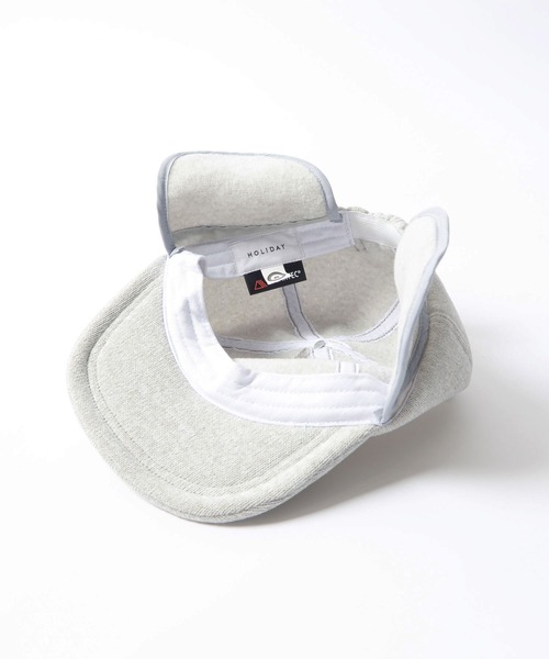 HOLIDAY(ホリデイ)の「THERMAL PRO FLEECE CAP サーマルプロフリースキャップ(キャップ・レディース・ネイビー/グレー系その他・ONE SIZE)」の4枚目の写真