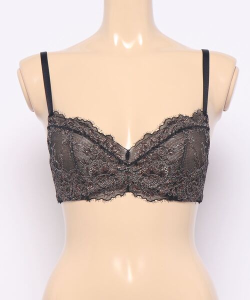ANNEBRA(アンブラ)の「Bridal 3/4はぎカップブラジャー(ブラジャー・レディース・グレー/ブラック・D75/F75/C70/G75/B75/E75/G70/D70/E70/F70/C75/B70/E80/C80/D80)」の11枚目の写真