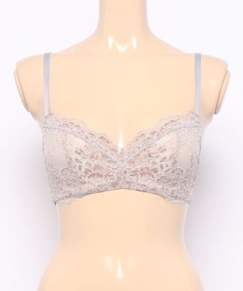 ANNEBRA(アンブラ)の「Bridal 3/4はぎカップブラジャー(ブラジャー・レディース・グレー/ブラック・D75/F75/C70/G75/B75/E75/G70/D70/E70/F70/C75/B70/E80/C80/D80)」の10枚目の写真