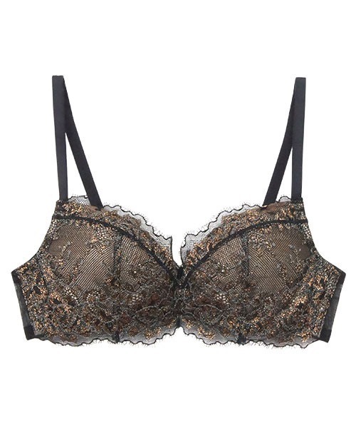 ANNEBRA(アンブラ)の「Bridal 3/4はぎカップブラジャー(ブラジャー・レディース・グレー/ブラック・D75/F75/C70/G75/B75/E75/G70/D70/E70/F70/C75/B70/E80/C80/D80)」の19枚目の写真