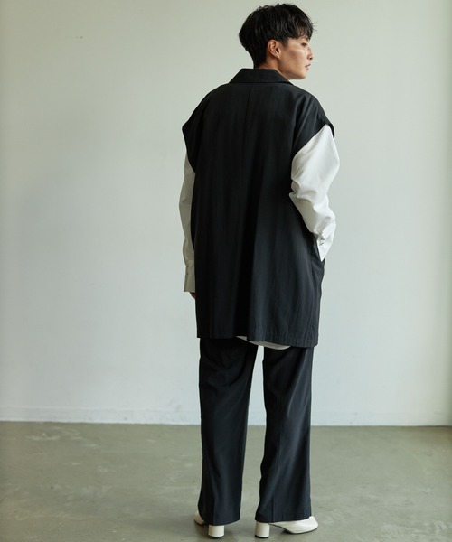 VACANCY(ヴァカンシー)の「SET UP double vest(ベスト・レディース・ブラウン/ブラック/グリーン・FREE)」の16枚目の写真