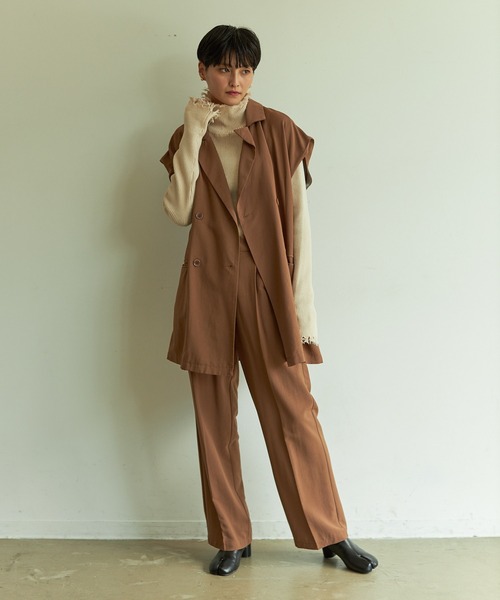 セール】SET UP double vest（ベスト）｜VACANCY（ヴァカンシー）の