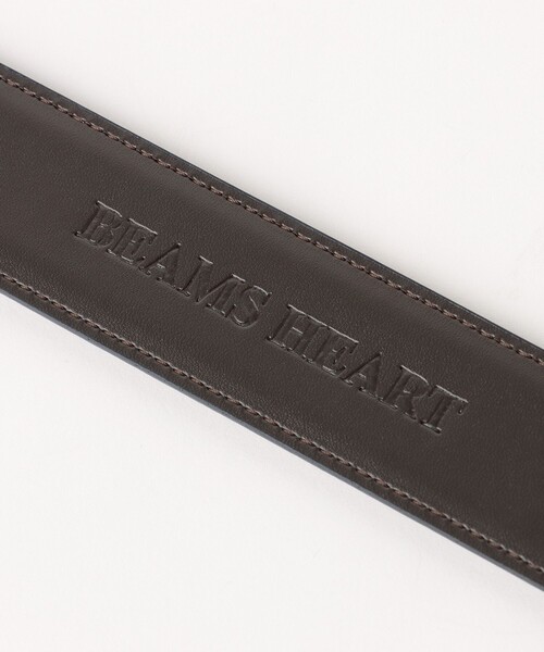 BEAMS HEART（ビームスハート）の「スクエアバックル サフィアーノレザーベルト（ベルト・メンズ・ブラウン/ブラック/ネイビー・ONE SIZE）」の17枚目の写真