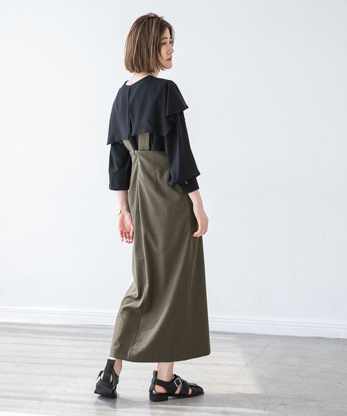 A part by（アパートバイ）の「TRPUジャンパースカート 954878