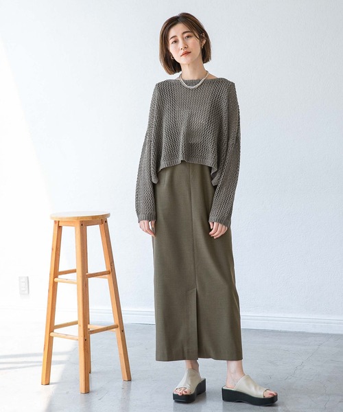 A part by（アパートバイ）の「TRPUジャンパースカート 954878