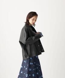 CITEN | ＜CITEN（シテン）＞フェイクレザー ルーズ シャツジャケット(その他アウター)