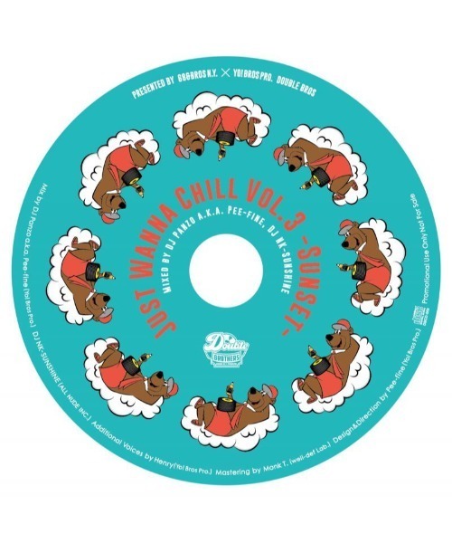 68&brothers（シックスティエイトアンドブラザーズ）の「Double Bros.Mix CD "Just Wanna Chill Ⅲ"（CD・メンズ・その他・FREE）」の3枚目の写真