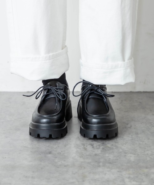 RASVOA(ラスボア)の「ローカットモックシューズ(モカシン/デッキシューズ・レディース・ブラック・M/L)」の9枚目の写真