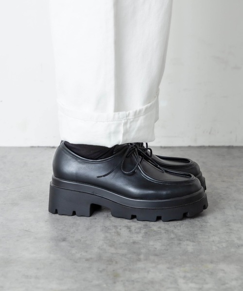 RASVOA(ラスボア)の「ローカットモックシューズ(モカシン/デッキシューズ・レディース・ブラック・M/L)」の10枚目の写真
