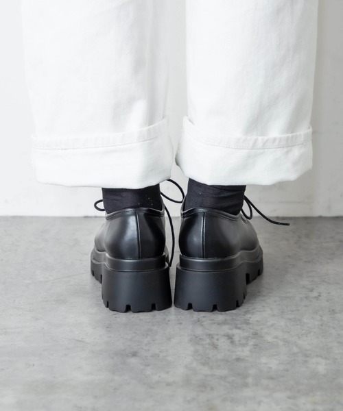 RASVOA(ラスボア)の「ローカットモックシューズ(モカシン/デッキシューズ・レディース・ブラック・M/L)」の11枚目の写真