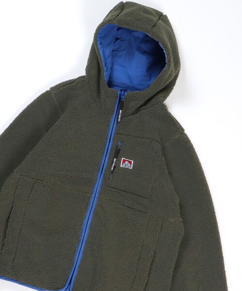 Ben Davis Davis ベンデイビス Boa リバーシブル Inside Out Parka Ben ボア リバーシブル パーカー マウンテンパーカー Ben Davis White Label ベンデイビス ホワイトラベル のファッション