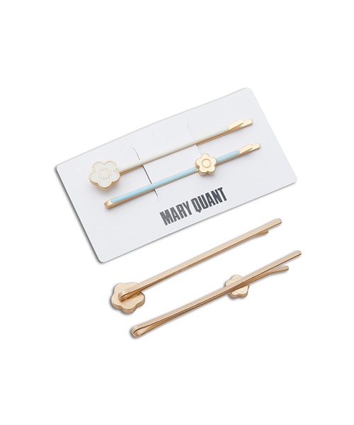 MARY QUANT（マリークワント）の「マットエポデイジー ヘアピン（ヘアピン・レディース・ホワイト/ブラック/ボルドー・FREE）」の6枚目の写真