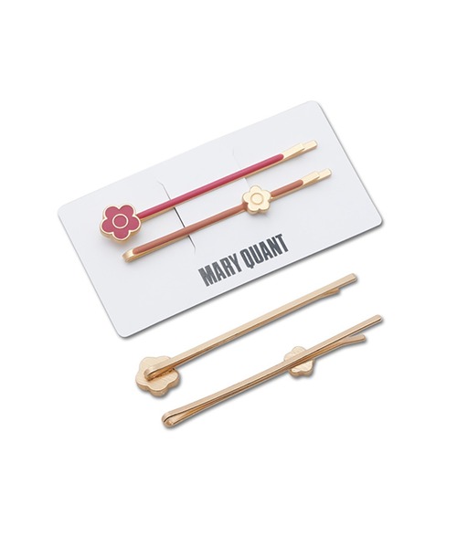 MARY QUANT（マリークワント）の「マットエポデイジー ヘアピン（ヘアピン・レディース・ホワイト/ブラック/ボルドー・FREE）」の10枚目の写真