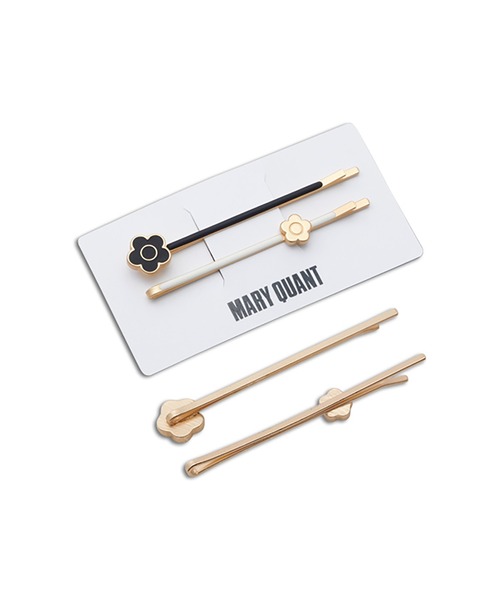 MARY QUANT（マリークワント）の「マットエポデイジー ヘアピン（ヘアピン・レディース・ホワイト/ブラック/ボルドー・FREE）」の8枚目の写真