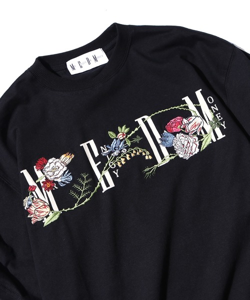 M.E.D.M（エムイーディーエム）の「M.E.D.M/エムイーディーエム MEDM Flowers Tee / MEDM Tシャツ（Tシャツ/カットソー・メンズ・ホワイト/ブラック・M/L/XL）」の21枚目の写真