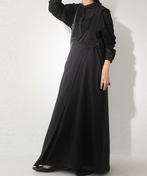 antiqua（アンティカ）の「ワンショルサロペット（つなぎ