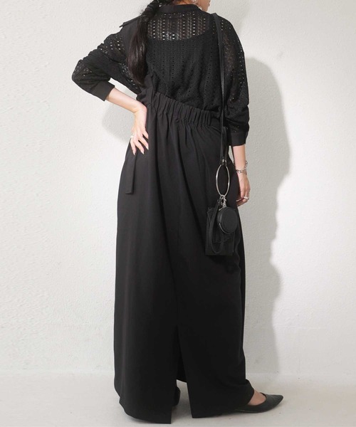 antiqua（アンティカ）の「ワンショルサロペット（つなぎ