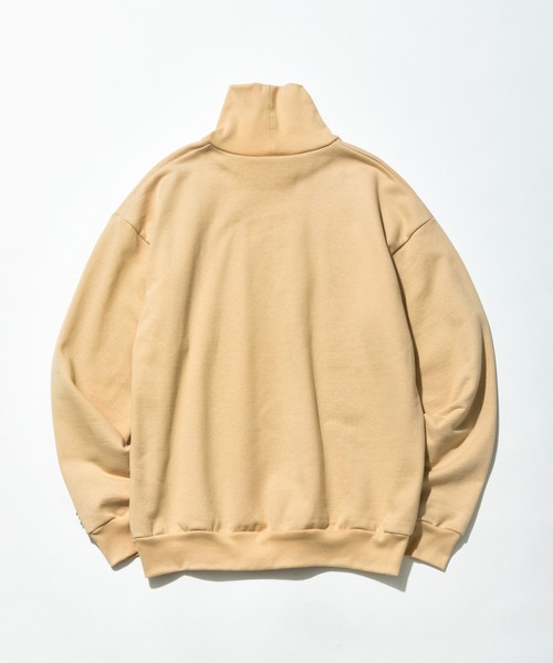 Munsingwear Grand-Slam（マンシングウェア　グランドスラム）の「MADE IN USA 裏起毛タートルネックカットソー（Tシャツ/カットソー・メンズ・ブラック/ベージュ/ブラウン・S/M/L/XL）」の14枚目の写真