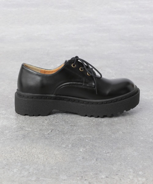 Heather（ヘザー）の「レースアップマニッシュ2　957486（その他シューズ・レディース・ブラック/ブラウン/ブラック系その他・S/M/L）」の4枚目の写真