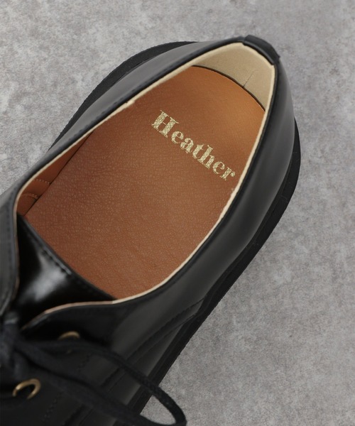 Heather（ヘザー）の「レースアップマニッシュ2　957486（その他シューズ・レディース・ブラック/ブラウン/ブラック系その他・S/M/L）」の13枚目の写真