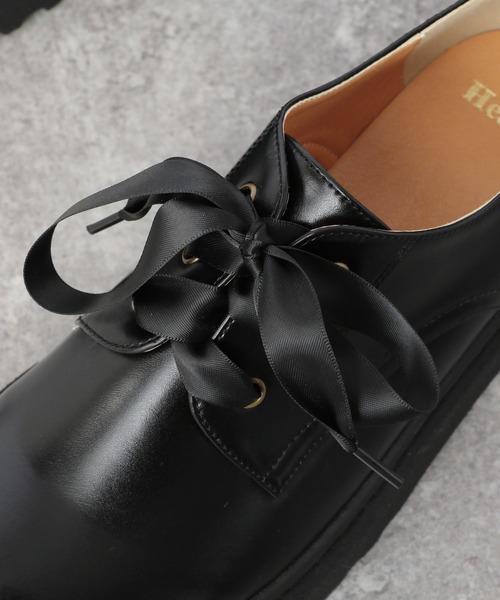 Heather（ヘザー）の「レースアップマニッシュ2　957486（その他シューズ・レディース・ブラック/ブラウン/ブラック系その他・S/M/L）」の14枚目の写真